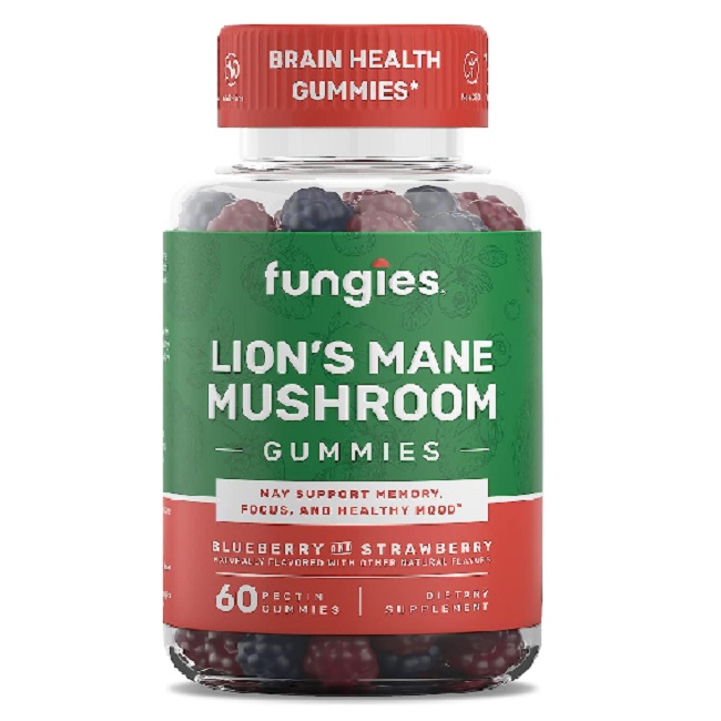 Fungies Lion's Mane Mushroom Brain Health Gummies